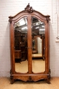 Louis XV style Bedroom in Walnut, France 19th century