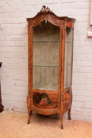 Vernis Martin bombe display cabinet