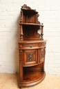 Henri II style Cabinet in Walnut, France 19th century