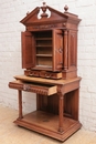 Gothic style Cabinet in Walnut, France 19th century