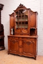 Louis XV style Cabinet in Walnut, France 19th century