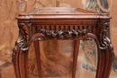 Louis XV style Display table in Walnut, France 19th century