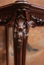 Louis XV style Display table in Walnut, France 19th century