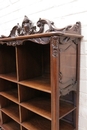 Louis XV style Bookcase in Walnut, France 19th century