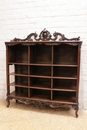 Louis XV style Bookcase in Walnut, France 19th century