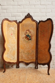 Walnut Louis XV screen