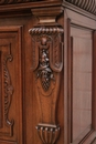 Renaissance style Cabinet in Walnut, France 19th century