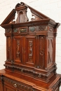 Renaissance style Cabinet in Walnut, France 19th century