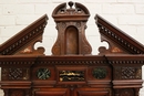 Renaissance style Cabinet in Walnut, France 19th century