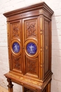 Renaissance style Cabinet in Walnut, France 19th century