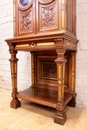 Renaissance style Cabinet in Walnut, France 19th century