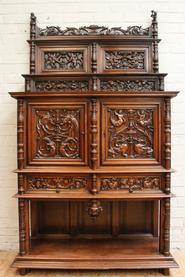 Walnut Renaissance credenza 19th C.