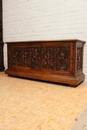 Renaissance style Sideboard in Walnut, France 19th century