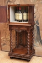 Louis XIII style Cabinet in Walnut, France 19th century